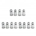 Pg13 5 Cable Gland 38pcs Plastic Waterproof Glands Joints Adjustable Connector For 6-11mm Dia Light Grey Aicosineg