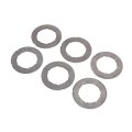 Chevy Silverado 1500 2017-2025 Differential Bearing Shim Set 6 Pieces Made Of Steel 48 3 Mm Inside Diameter 76 2 Outside 