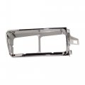 Right Passenger Side Headlight Headlamp Bezel For 1990 To 2002 Freightliner Fld Series Gliders Straight Tractor Truck Chrome 