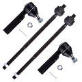 4pc Front Inner And Outer Tie Rod End Es3401rl Ev362 For Chrysler Town Country Dodge Caravan Plymouth Voyager 1996 2000 