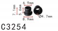 Autobahn88 Emblem Grommet Front Compatible With Bmw Oem 51141807495 Pack Of 20