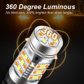 7443 Led Bulbs Built In Resistor Error Free Canbus Amber Turn Signal Light White Side 7444na T20 7441 7505 W21w 12v 360
