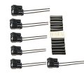Eapp New Equivalent Replacement Pigtail Harness Pt2045 Pt-2045 Wpt-1094 Au2z-14s411-ada Pack Of 6 