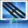 Black Stainless Steel Egrille Billet Grille Grill For 2009-2010 Dodge Challenger Bumper Insert