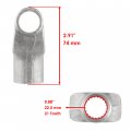 Caltric Rear Drive Shaft Yoke With U-joint Compatible Yamaha Moto-4 Yfm225 Yfm 225 1986 1987 1988