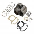 Topteng 50mm Cylinder Piston Gasket Rebuild Kit 108cc Fit For Honda Lead Nhx110 2008-2015 Head