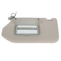 Tan Beige Windshield Sun Visor Mirror Left Driver Side Replacement For 2013 To 2018 Nissan Pathfinder 2014 2017 Infiniti Qx60 