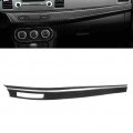 Qiilu Carbon Fiber Center Console Dashboard Cover Panel Dash Board Protecter Car Interior Decoration Stickers Fits For