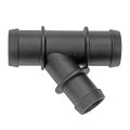 Audi Tt Rs Quattro 20012 2013 2014 Coolant Hose Connector Plastic Material Black Barb Fitting Attachment End 1 And 2 Male 1 2