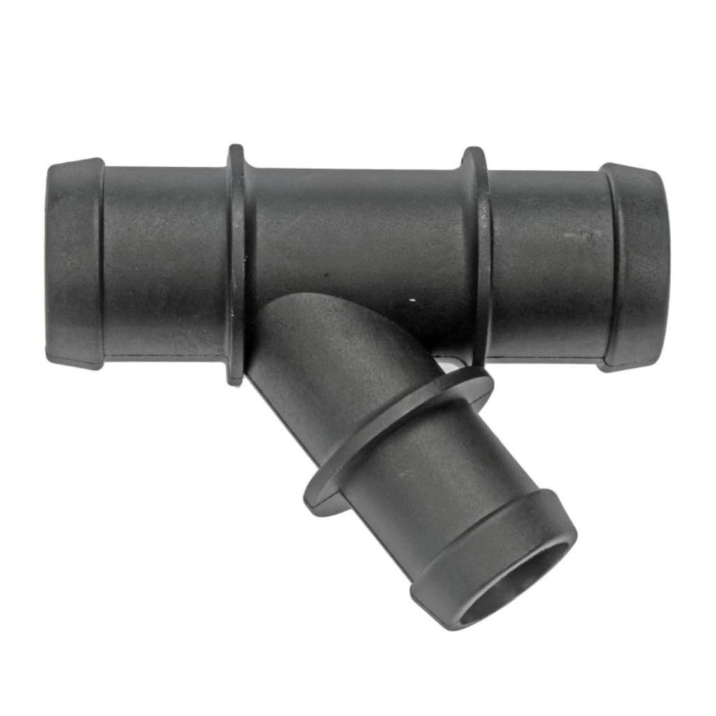Audi Tt Rs Quattro 20012 2013 2014 Coolant Hose Connector Plastic Material Black Barb Fitting Attachment End 1 And 2 Male 1 2