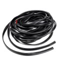30 Feet Universal Fender Flares Edge Trim Rubber Seal For Car And Truck Wheel Wells Gasket Wiper Style With Tape 
