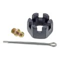 Tie Rod End For 1999 To 2009 Chevy W3500 Tiltmaster Neoprene Blue Boot Threaded Stud Male Ends Castle Nut Included Front