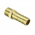 Uxcell Brass Barb Hose Fitting Connector Adapter 8mm Barbed X 1 8 Pt Male Pipe 5pcs