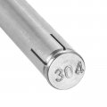 Uxcell Ring Lifting Expansion Eyebolt 5pcs M6x80mm 304 Stainless Steel Screw With Eye For Concrete Brick Wall
