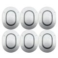 Usonline911 6pc Metal Trunk Floor Pan Drain Plugs Set Plate Covers For 1967-72 A-body Chevelle Gto 442 Gs Inl14820