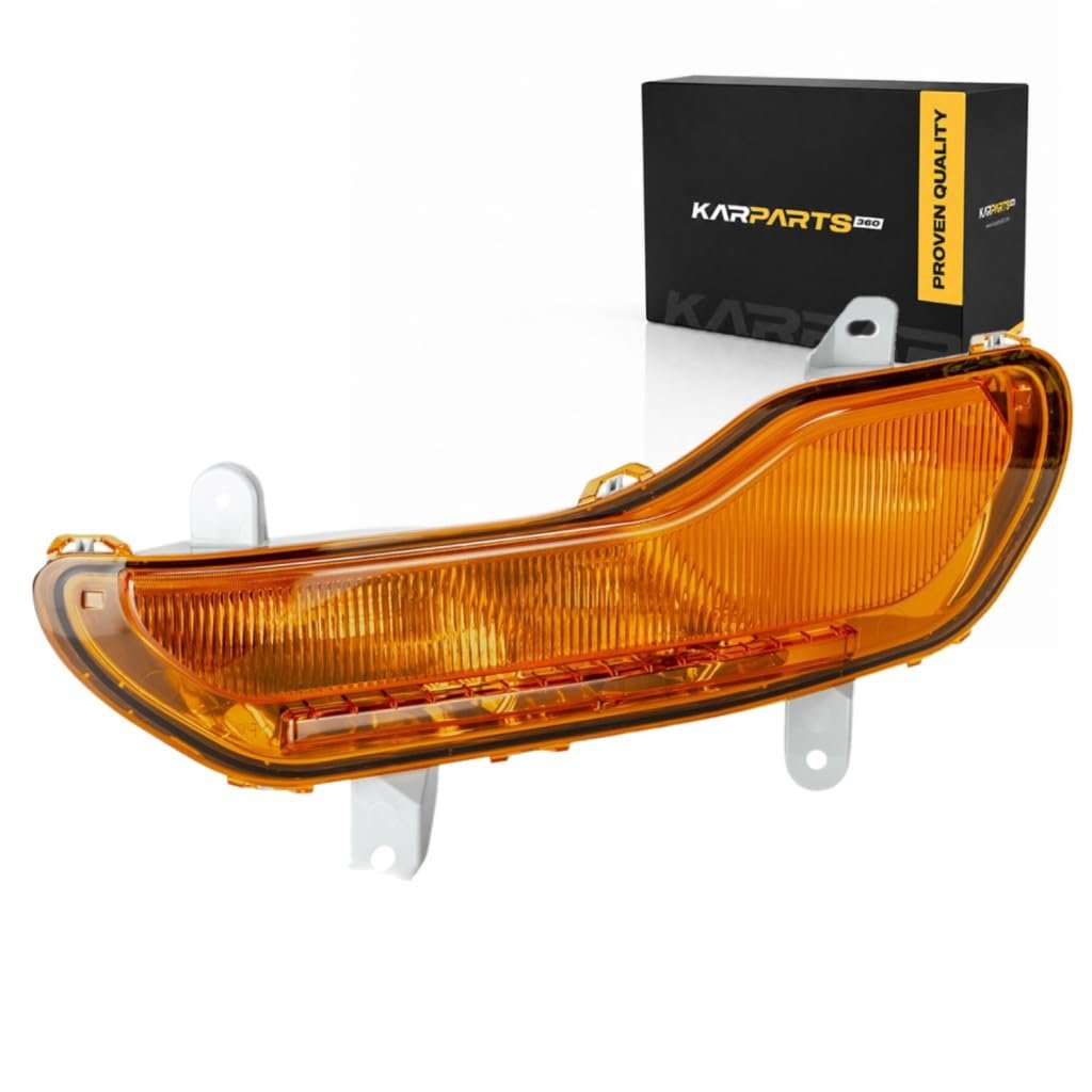 Front Driver Side Turn Signal Light Assembly For 2013 2014 2015 2016 Ford Escape Amber Lens Capa Certified Cj5z13201b Fo2520190