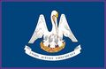 5in X 3in Louisiana State Flag Bumper Magnet Car Magnetic Magnets By Stickertalk 