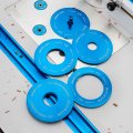 Snap-lock Router Plate Insert Lock 5 Set Twist Locks For Table Fits Properly Control Dust A Aluminum Accessories No Tools