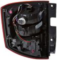 Left Tail Light Assembly For 2014 To 2017 Jeep Compass Red Waterproof Rear Lamp Model 11-6448-90 
