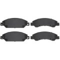 Front Brake Pad Set For 2007 Chevy Suburban 1500 Ceramic Friction Material Silver Classification Replacement 19285993 