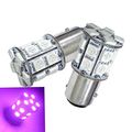 Pa 4x1157 2357 S25 Bay15d 20smd 5050 Led Car Scooter Motor Bulbs Ultra Purple 