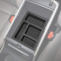 Red Hound Auto Center Console Organizer 2 Piece Stacking Set Vehicle Inserts For Hyundai Tucson 2016-2019 Without Hand Brake 
