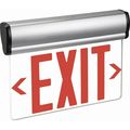 Kaito Led Edge-lit Exit Sign With Backup Rechargeable Battery And Adjustable Panel Ul Listed 