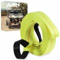 Abn Tow Strap With Reinforced Loops 2in X 30ft Vehicle Recovery Rope 16 000 Lbs Pound Capacity