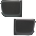 Fog Light Cover Pair For Jeep Renegade 2015 2016 2017 2018 Driver And Passenger Side Outer Grille Bezel Textured Ch1038174 