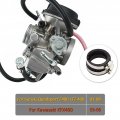 Motorcarb Carburetor With Intake Manifold Boot For 03-08 Suzuki Quadsport Z400 Ltz400 03-06 Kawasaki Kfx400 Carb