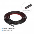 Uxcell Flexible Molding Trim Self Adhesive 10ft X 0 31inch Peel And Stick Metallic Mirror Frame Pvc Metal For Wall Car Door