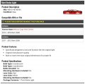 3rd Third Brake Light Stop Lamp Compatible With 2011-2018 Ram 3500