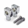 Httmt- 1 25 31mm Cnc Machined T6061 Billet Aluminum Motorcycle Handlebar Riser Compatible With H-d Sportster Softail P N