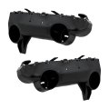 Front Bumper Bracket Pair For Nissan Sentra 2020 2021 2022 Driver And Passenger Side Pom Plastic Replaces Ni1042123 Ni1043123 