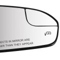 Right Side Mirror Glass For 2013-2021d For Fusion Heated Replaces Ds7z-17k707-b