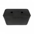 Reinforced Rubber Dock Bumper 6a X 3 25a 3a Inch Molded Rectangle Buffer For Semi Truck Trailer Flatbed 1 Pack