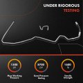 A-premium Power Steering Hose Pressure Line Assembly Compatible With Saab 9-3 2005 2006 2007 L4 2 0l To Gear Replace 12756290