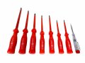 Electriciana S Insulated Magnetic Tipped Scewdrivers And Mains Tester 8 Piece Set