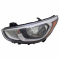 Tyc 20-9718-00-1 Replacement Left Head Lamp For Hyundai Accent 