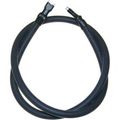 Vulcan Hart 423813-2 Ignition Wire Black 24 1 4 F Push-ons For Oven Sg4c Sg4d 381366 