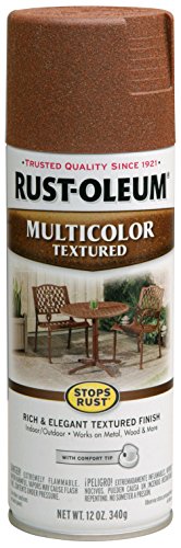 Rust-oleum 239122 Multi-color Textured Spray Rustic Umber 12-ounce