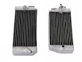 2-row Core Aluminum Radiator For Honda Crf450r Crf 450 R 02 03 04 A Pair 2002 2003 2004 L R Aftermarket Compatible Replacement