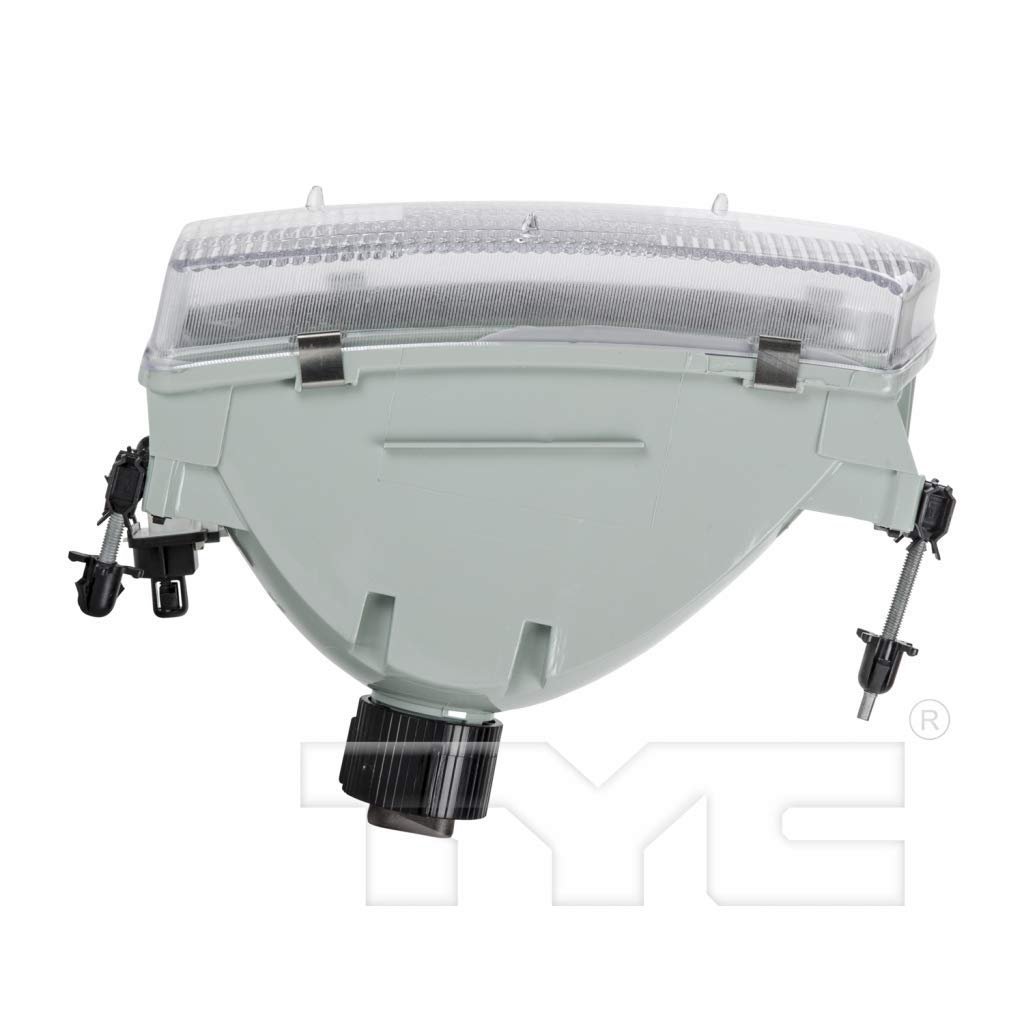 Mercury Mountaineer Headlight Assembly 1997 2001 Driver Side Capa Certified Fo2502122 F5tz 13008 B Halogen Clear Lens Black