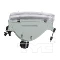 Mercury Mountaineer Headlight Assembly 1997 2001 Driver Side Capa Certified Fo2502122 F5tz 13008 B Halogen Clear Lens Black
