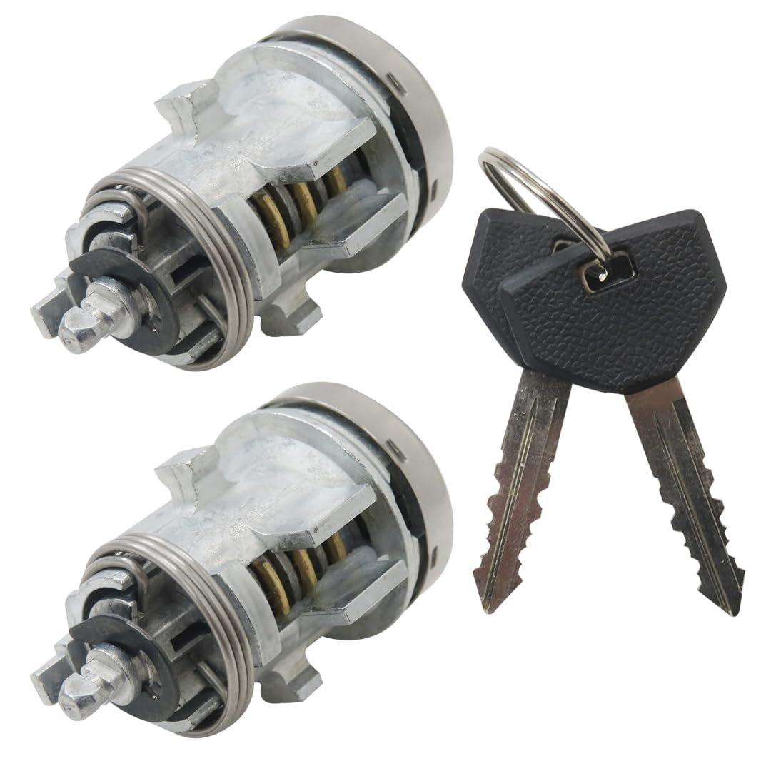 One Pair Of Door Lock Cylinders With Keys For Plymouth Neon 1995-2001 Replace Dl6847 Dl41