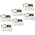 The Rop Shop Pack Of 6 Carburetor Repair Kit For Evinrude 2001 150hp E150wplsif Boat Engine