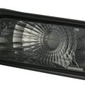 Compatible With Silverado Gmt800 4pc Pair Of Smoked Lens Amber Corner Headlight Chrome 3d Led Tail Light
