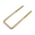 Threaded Square U Bolt Kit Alloy Steel Yellow Zinc Heat Hardened Fine 5 8 In Thread Diameter Alx-pau-mm-35663-cl360a50 