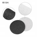 Uxcell 2-inch Hook And Loop Sanding Disc Wet Dry Silicon Carbide 80 Grit 25 Pcs