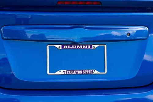 Tarleton State University Metal License Plate Frame For Front Or Back Of Car Officially Licensed Alumni 2-pack